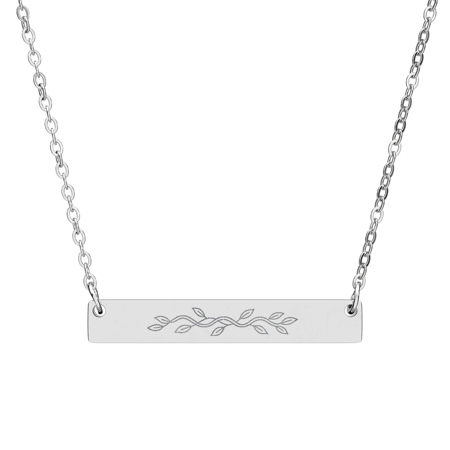 Ayahuasca Vine Of The Soul Horizontal Bar Necklace
