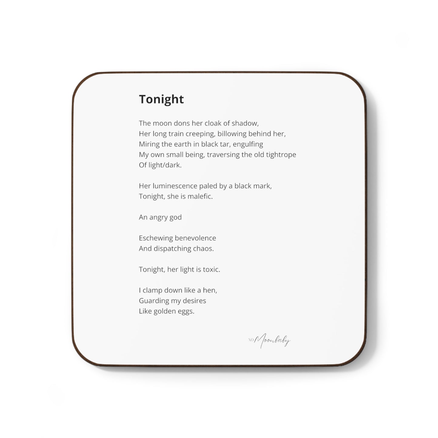 Tonight - Coaster