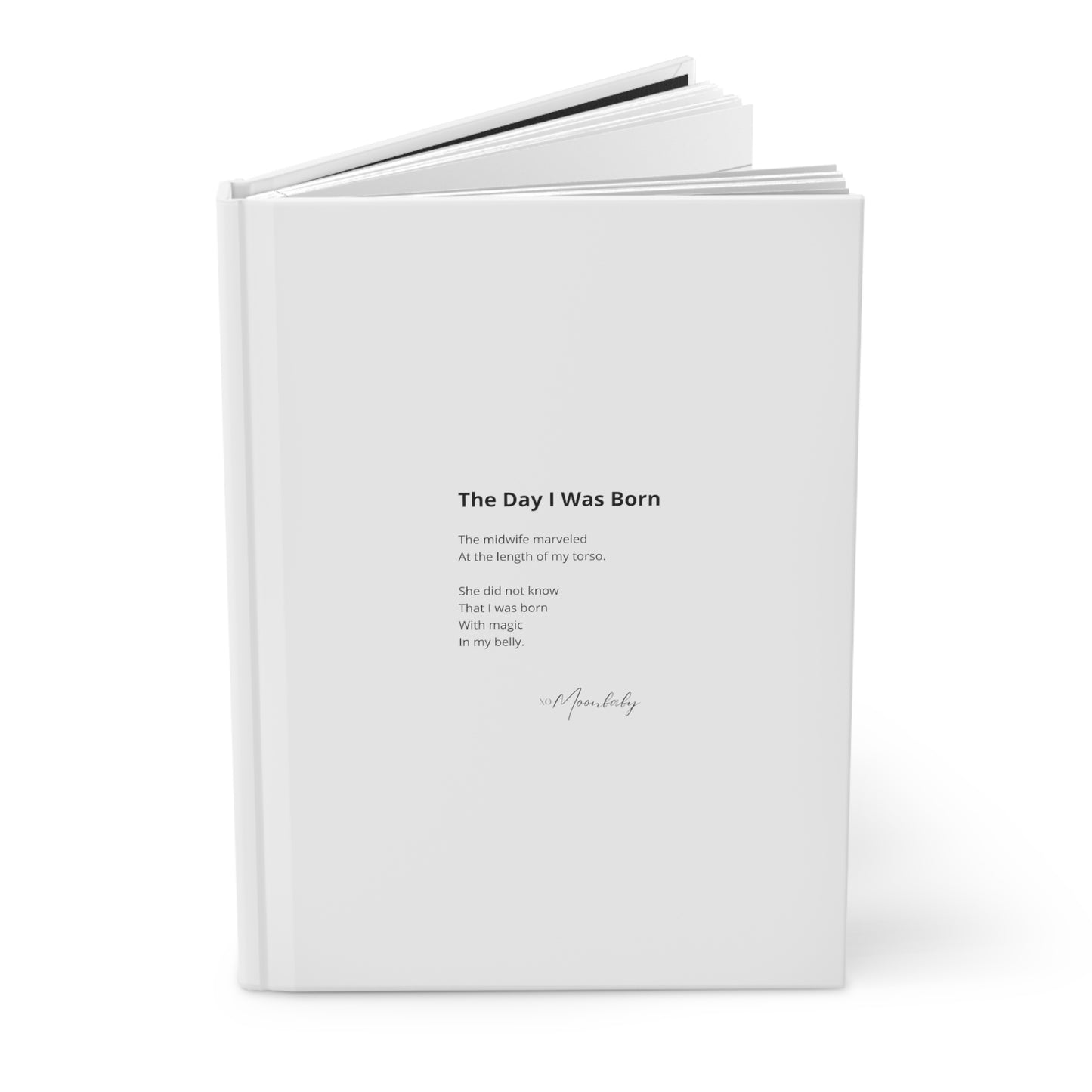 The Day I Was Born - Hardcover Journal