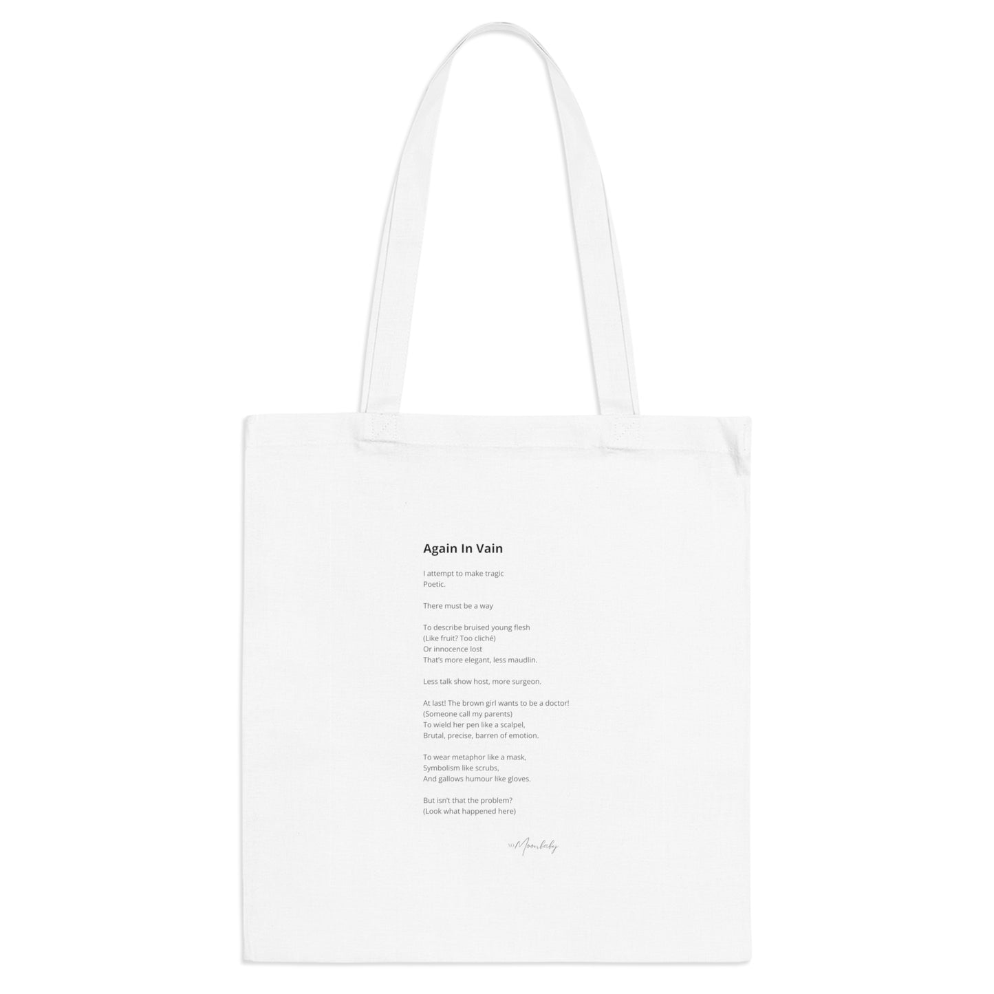 Again In Vain - Tote Bag