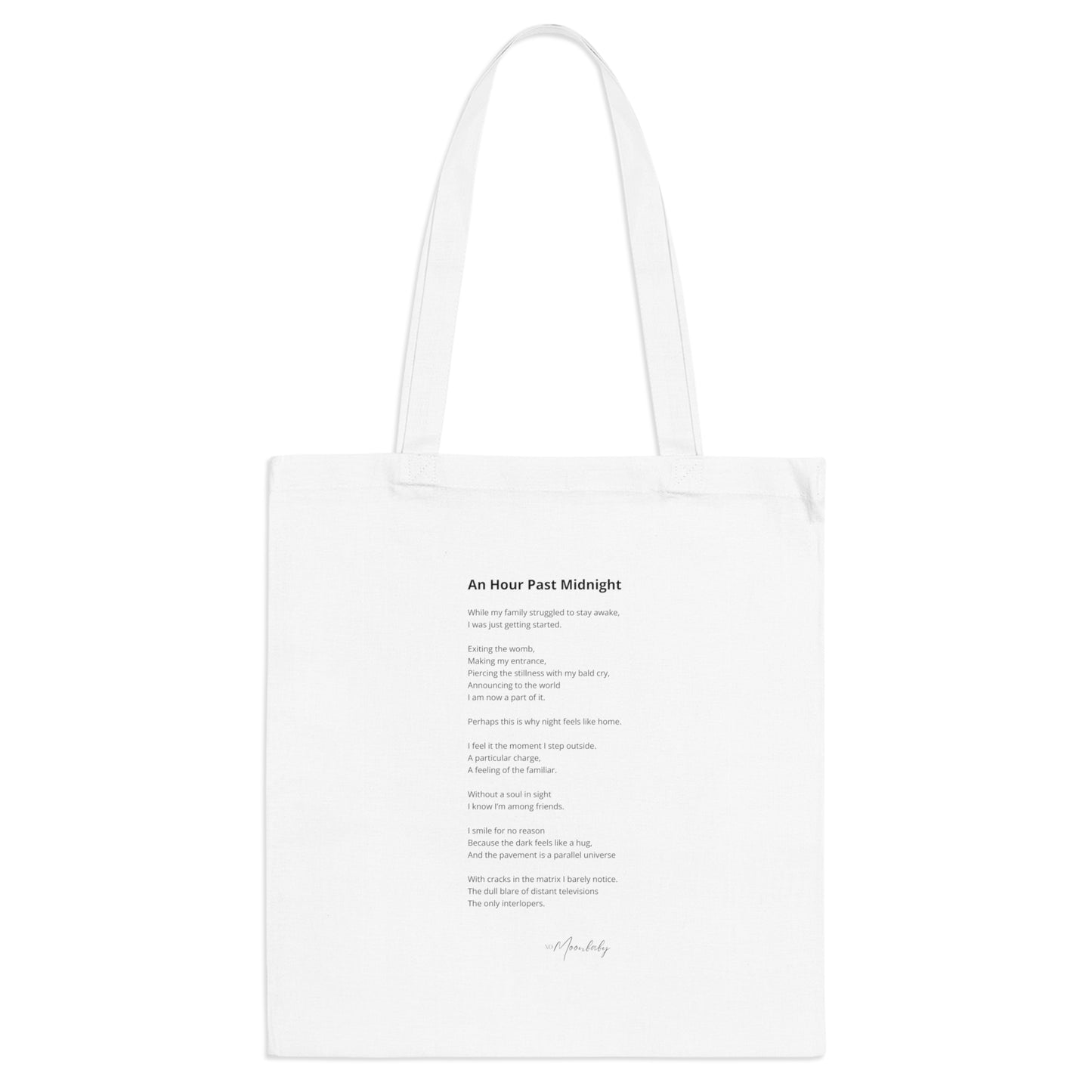 An Hour Past Midnight - Tote Bag