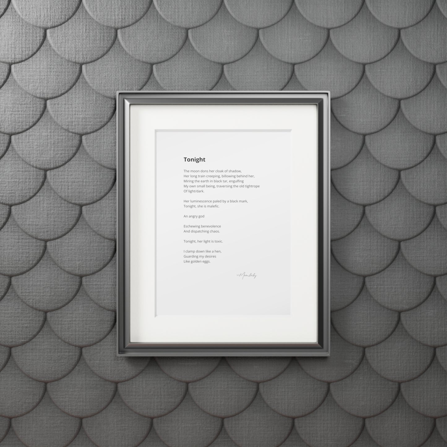 Tonight - Fine Art Print