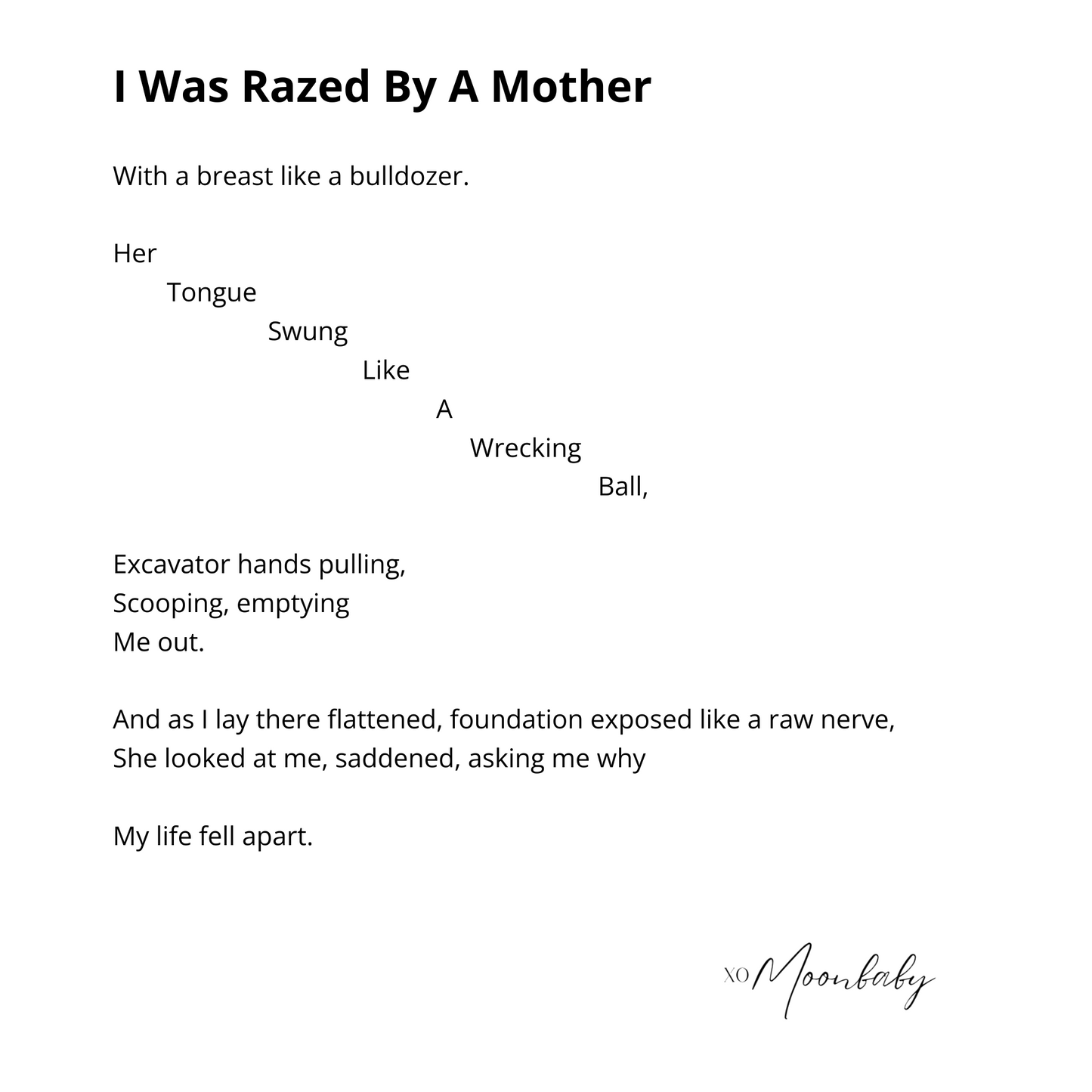 I Was Razed By A Mother - Organic Cotton T-Shirt