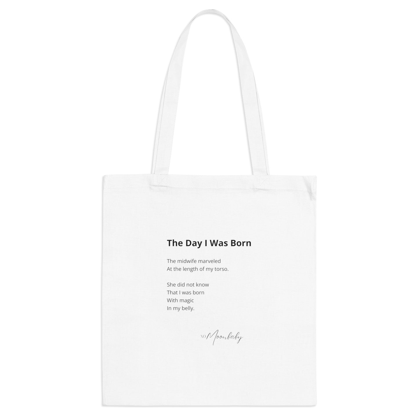 The Day I Was Born - Tote Bag
