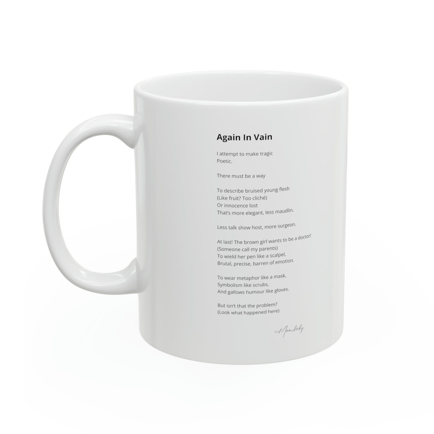Again In Vain - Ceramic Mug 11oz