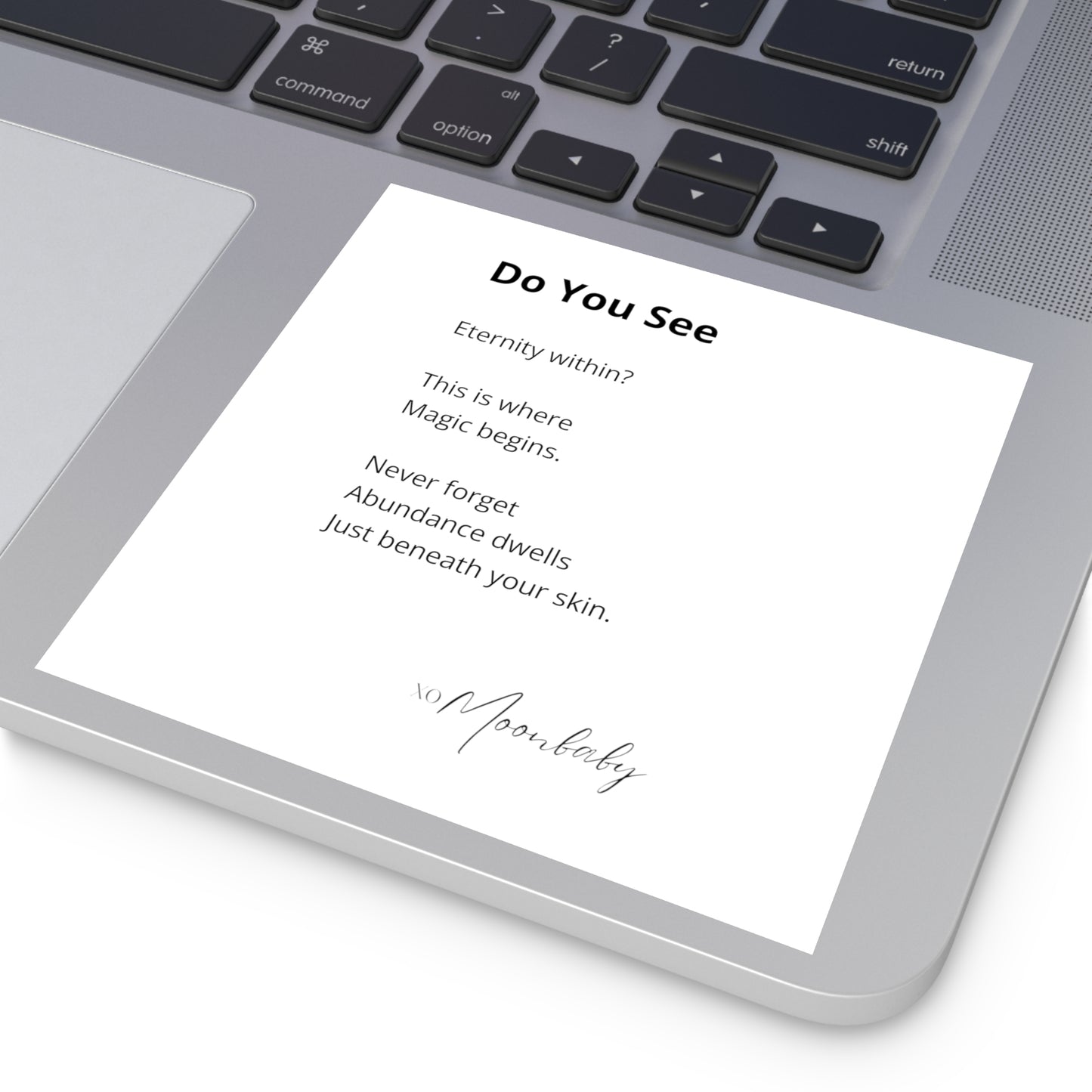 Do You See - Vinyl Sticker, Indoor/Outdoor