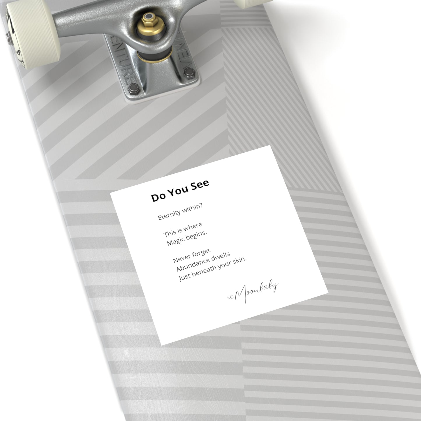 Do You See - Vinyl Sticker, Indoor/Outdoor