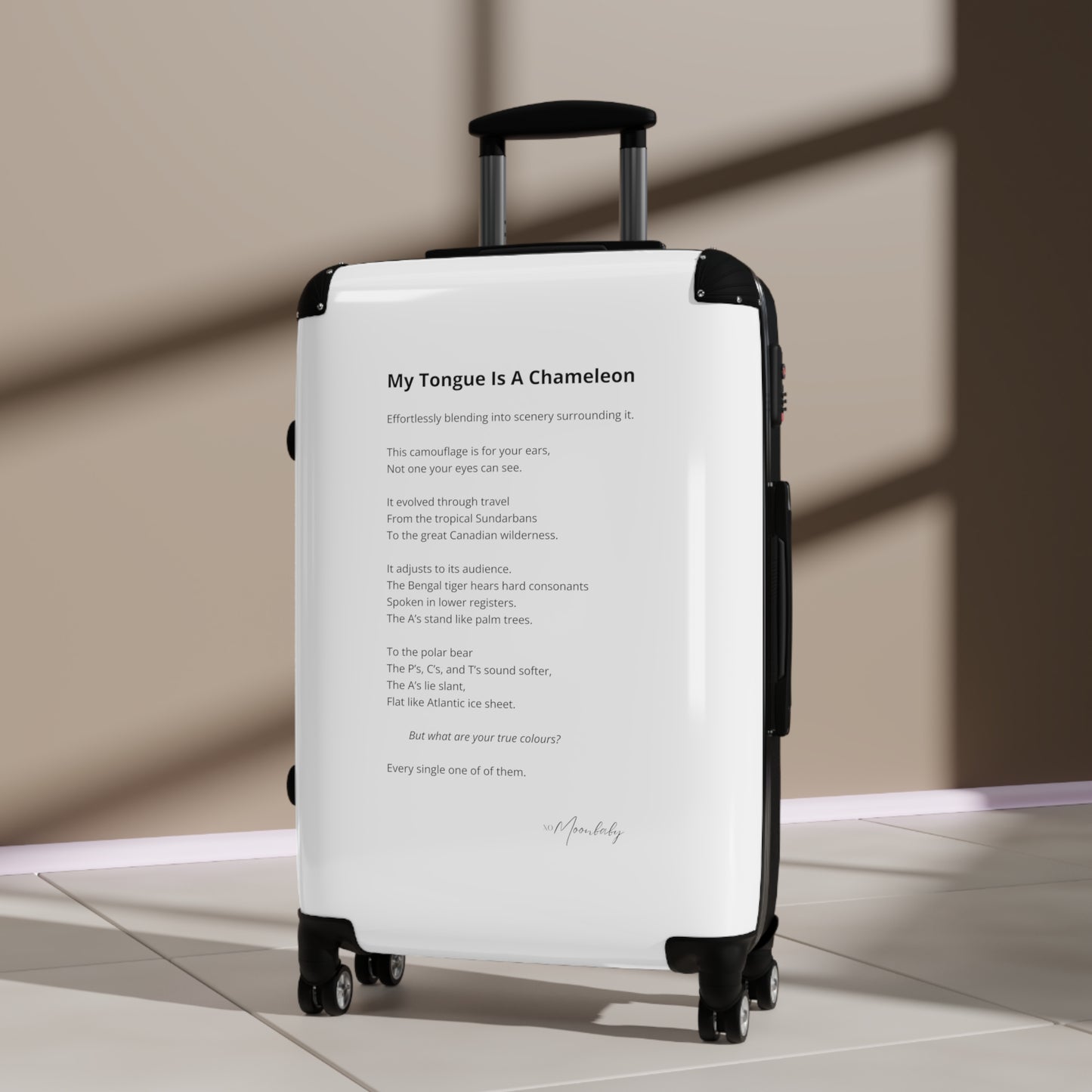 My Tongue Is A Chameleon - Suitcase