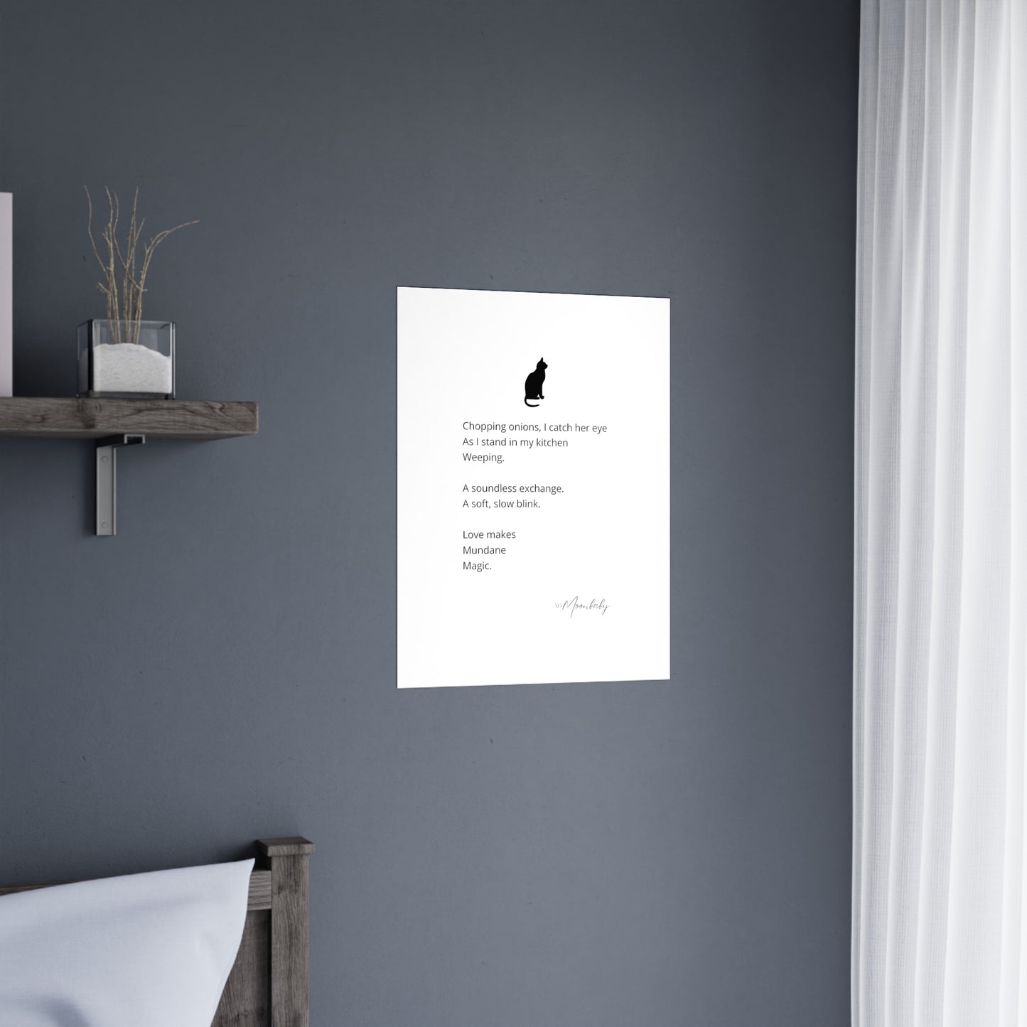 For Dude & Bebe - Matte Poster
