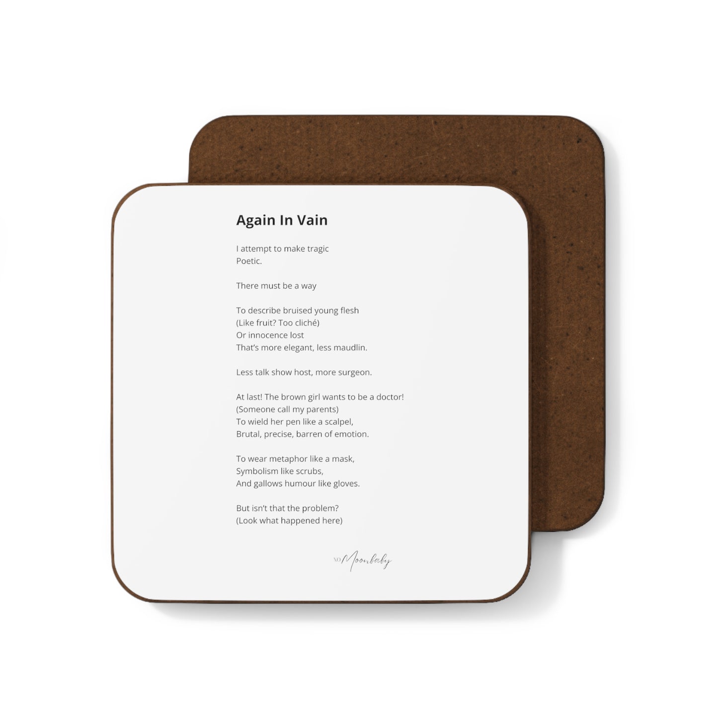 Again In Vain - Coaster
