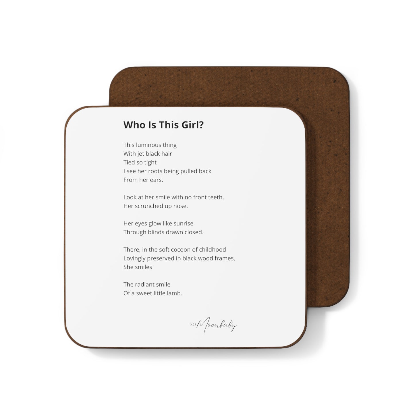 Who Is This Girl? - Coaster