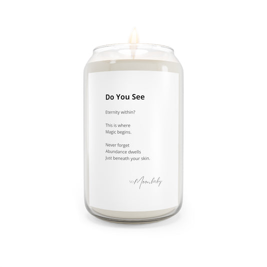Do You See - Scented Aromatherapy Candle, 13.75 oz