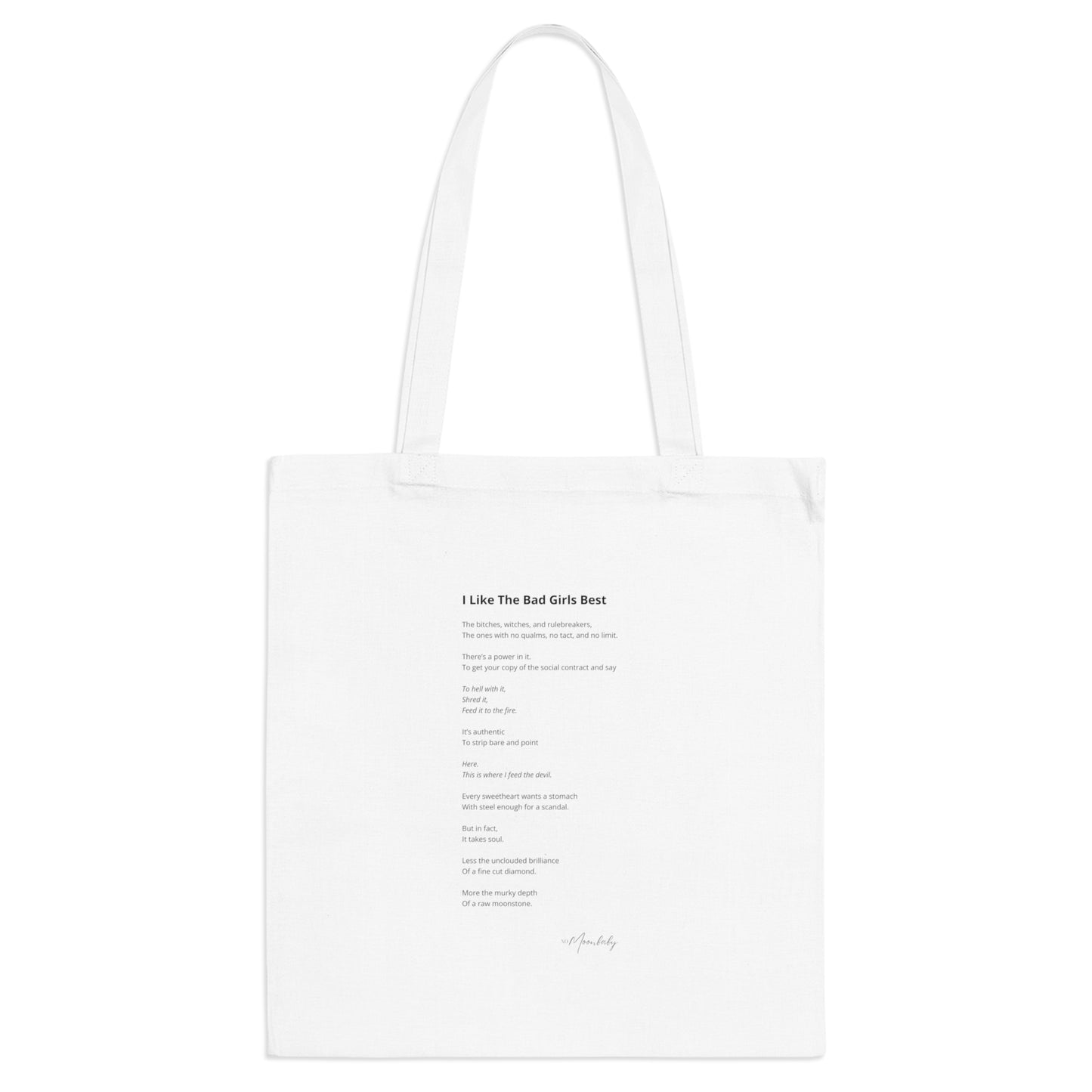 I Like The Bad Girls Best - Tote Bag