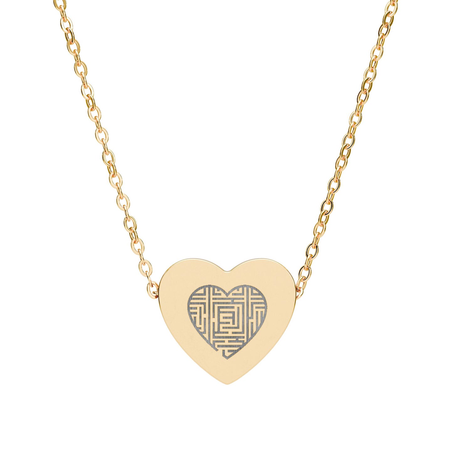 Labyrinth Of My Heart Necklace