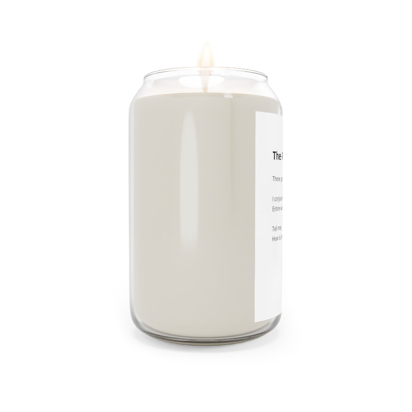 The Pen Is My Wand - Scented Aromatherapy Candle, 13.75 oz