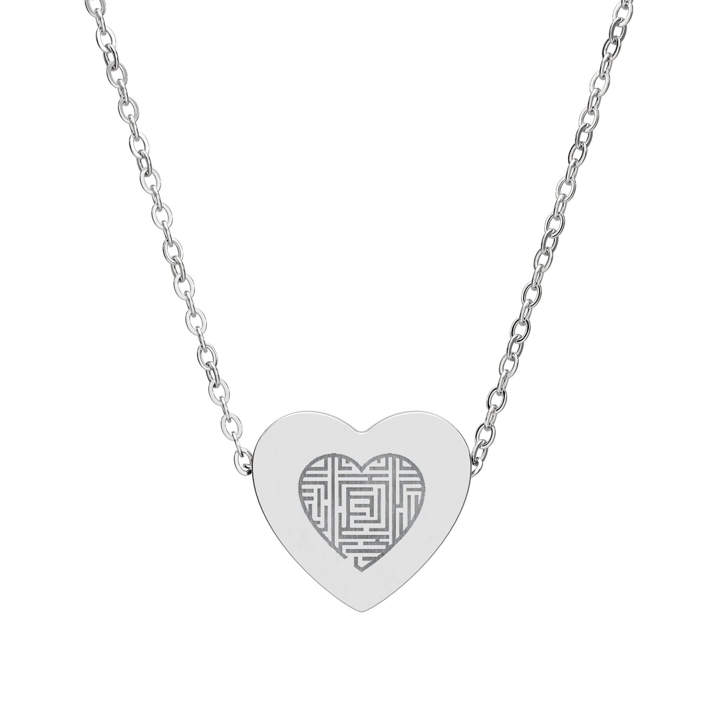 Labyrinth Of My Heart Necklace