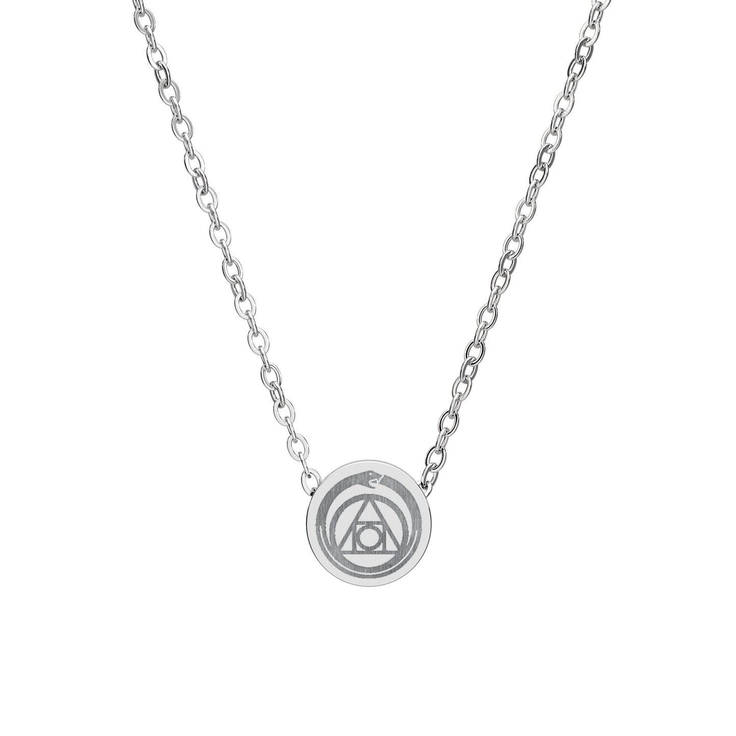 The Alchemist Mini Circle Necklace