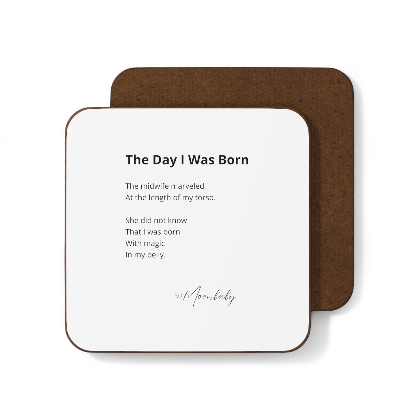 The Day I Was Born - Coaster