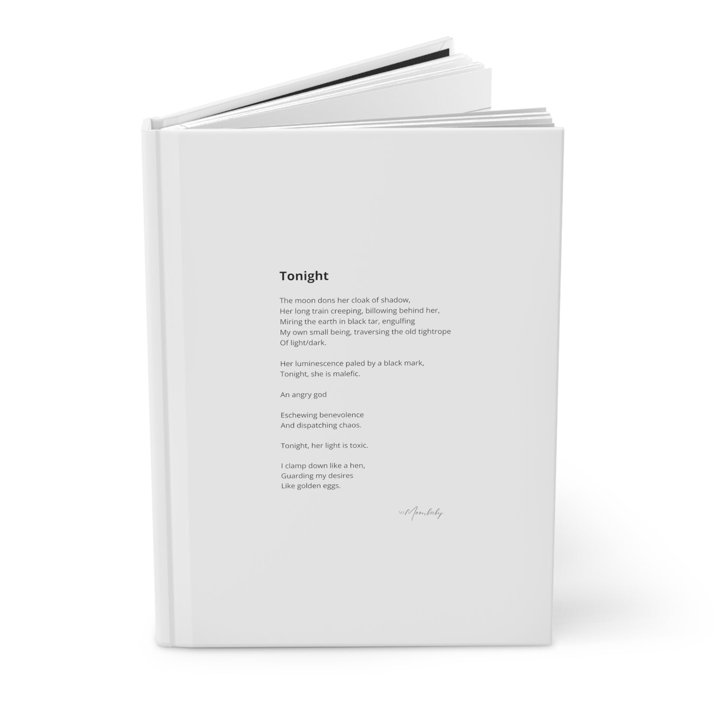 Tonight - Hardcover Journal