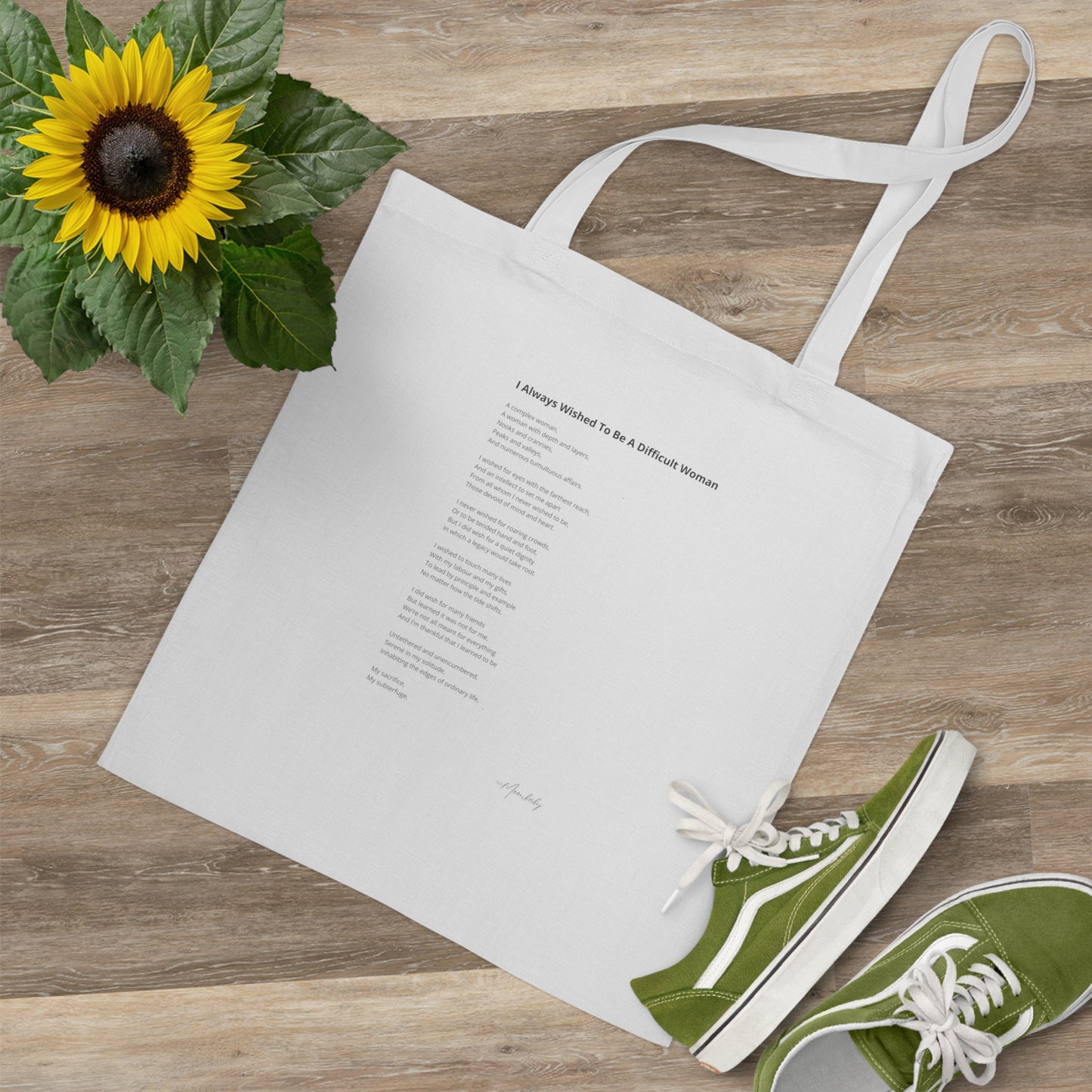 I Always Wished To Be A Difficult Woman - Tote Bag