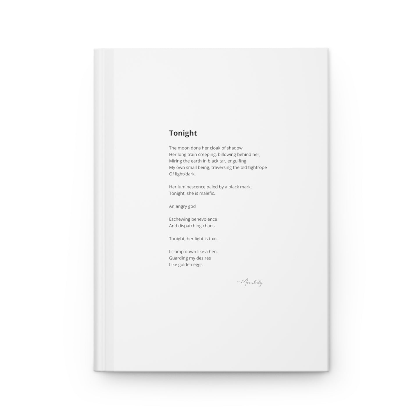 Tonight - Hardcover Journal