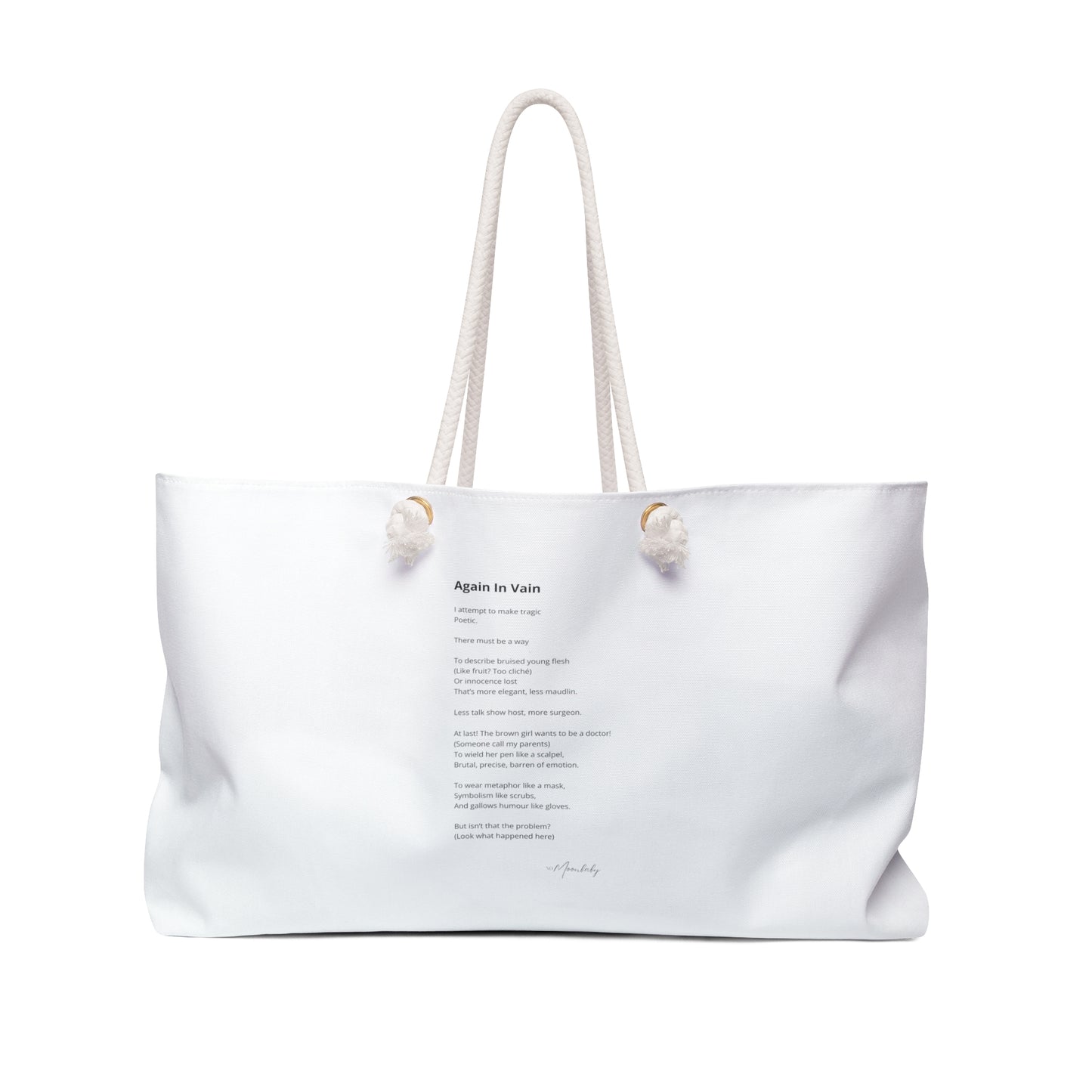 Again In Vain - Weekender Bag