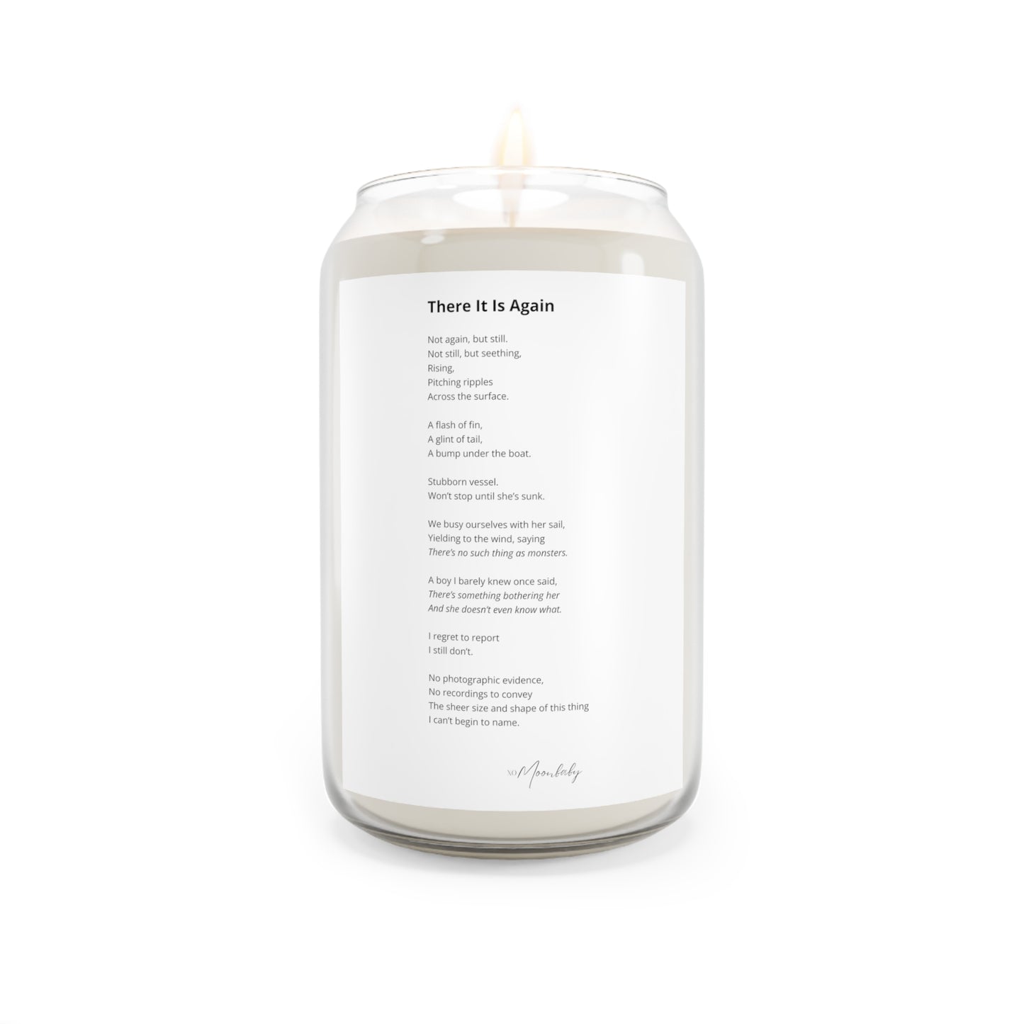 There It Is Again - Scented Aromatherapy Candle, 13.75 oz