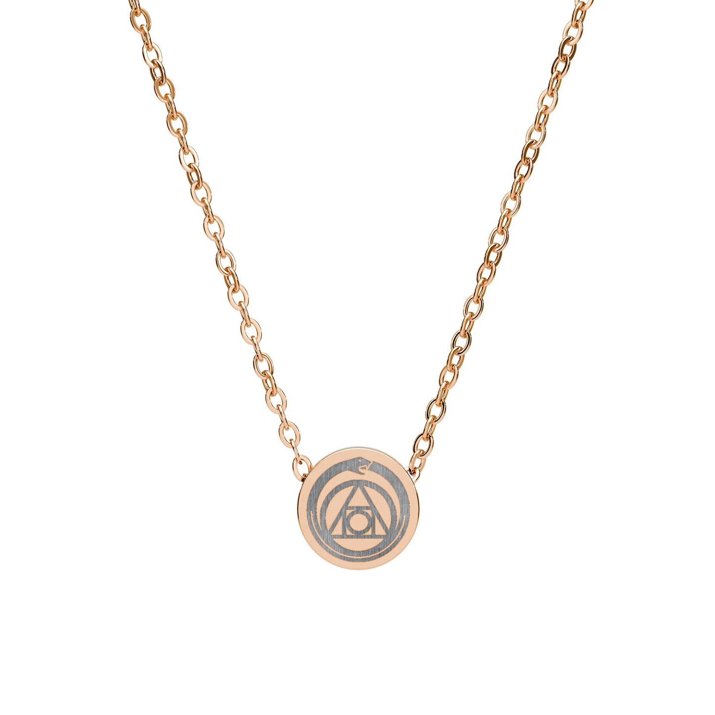 The Alchemist Mini Circle Necklace