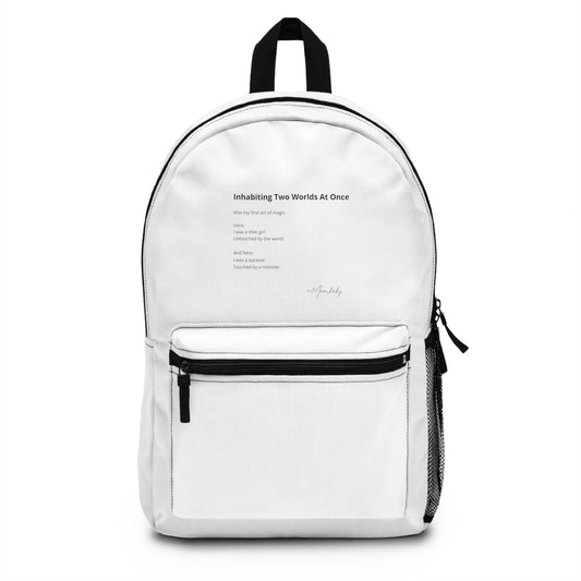 Inhabiting Two Worlds At Once - Backpack