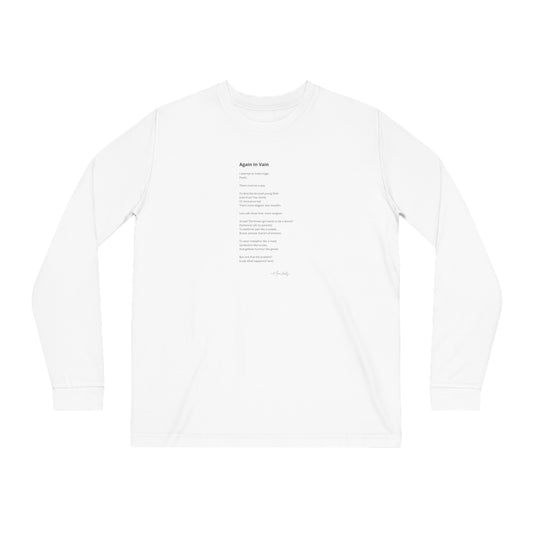 Again In Vain - Organic Cotton Long Sleeve Tee