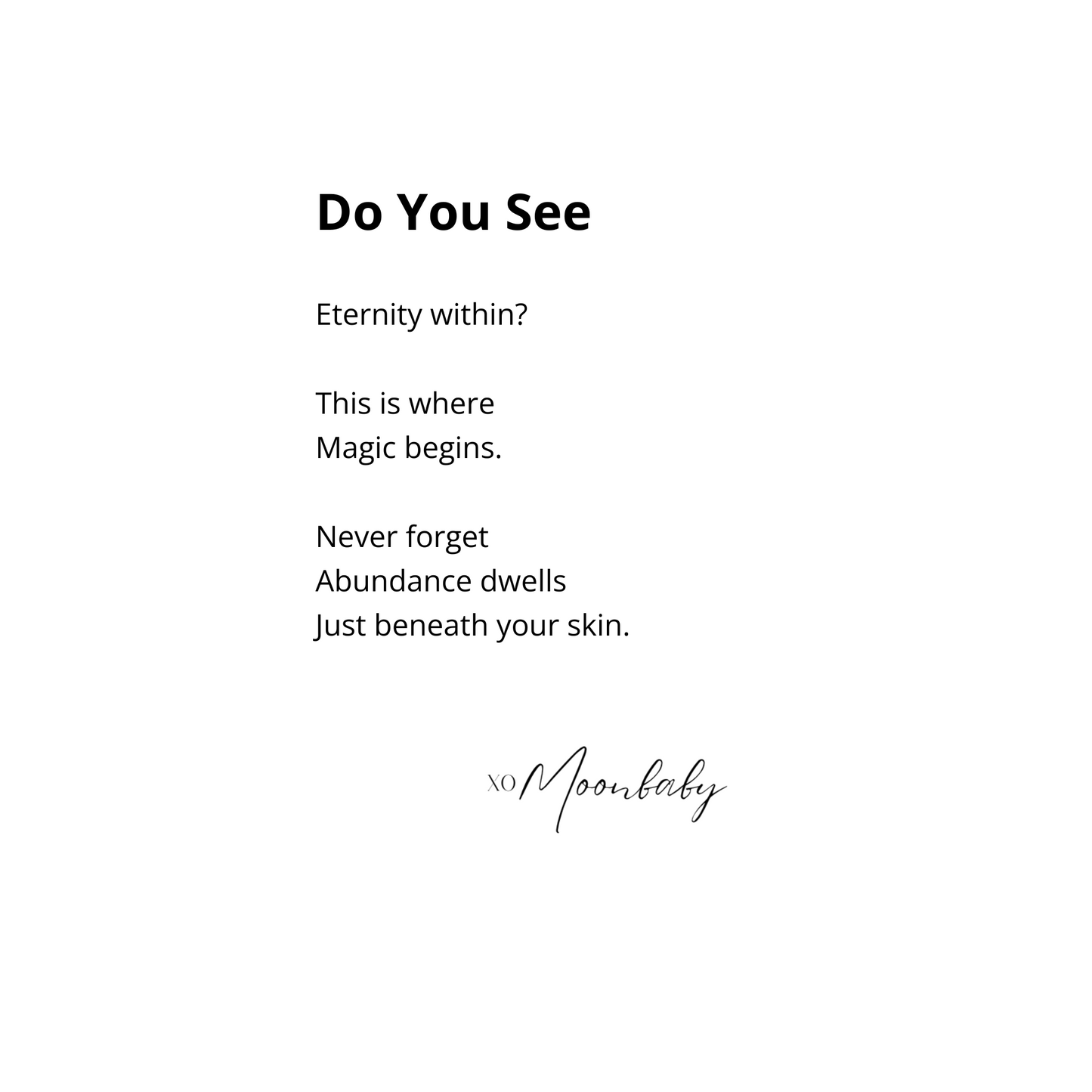 Do You See - Backpack