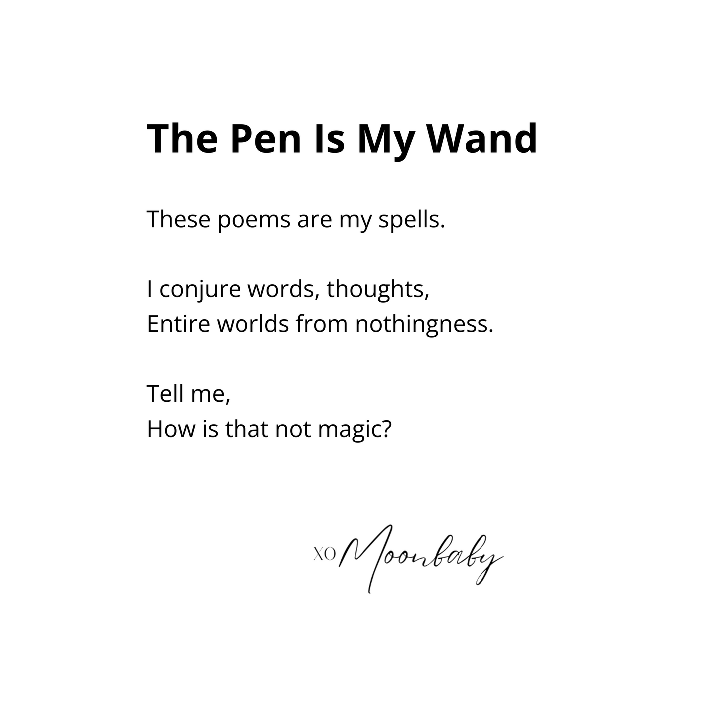 The Pen Is My Wand - Scented Aromatherapy Candle, 13.75 oz
