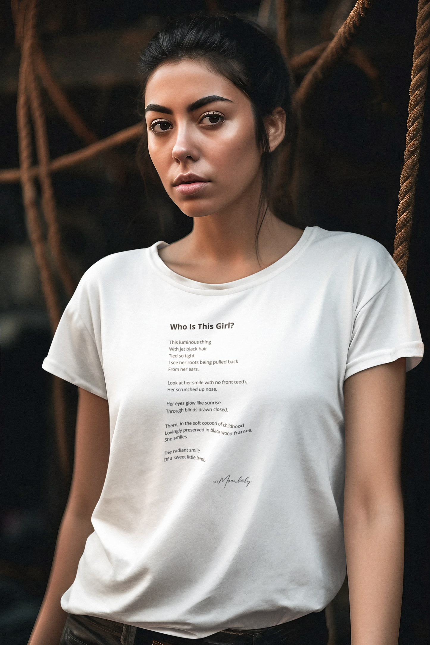 Who Is This Girl? - Organic Cotton T-Shirt